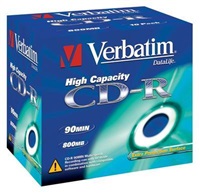 VERBATIM CD-R10-PackJewelEPDL40x90min800MB