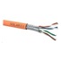 Inštalačný kábel Solarix SSTP, Cat7A, drôt, LSOHFR, cievka 500 m SXKD-7A-1200-SSTP-LSOHFR-B2ca