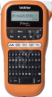 BROTHER tiskárna štítků PT-E110VP - 12mm, pásky TZe - popisovač - pro elektrikáře - s kufrem