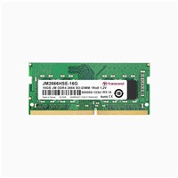 SODIMM DDR4 16GB 2666MHz TRANSCEND 1Rx8 2Gx8 CL19 1.2V