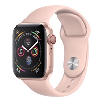 COTEetCI silikonový sportovní náramek pro Apple watch 38  40 mm růžový