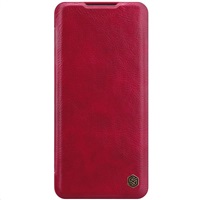 Nillkin Qin Leather Case pro Xiaomi Mi Note 10  10 Pro Red