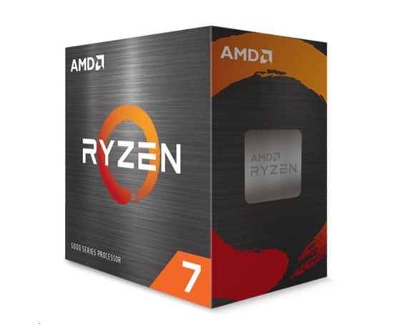 Procesor AMD RYZEN 7 5800X, 8-jadrový, 3.8 GHz (4.7 GHz Turbo), 36 MB cache (4+32), 105 W, socket AM4, bez chladiča
