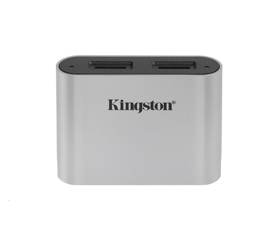 Kingston USB3.2 Dvojslotová čítačka kariet microSDHC/SDXC UHS-II Gen1 Workflow