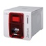 Evolis Zenius Classic, jednostranný, 12 bodov/mm (300 dpi), USB, červený