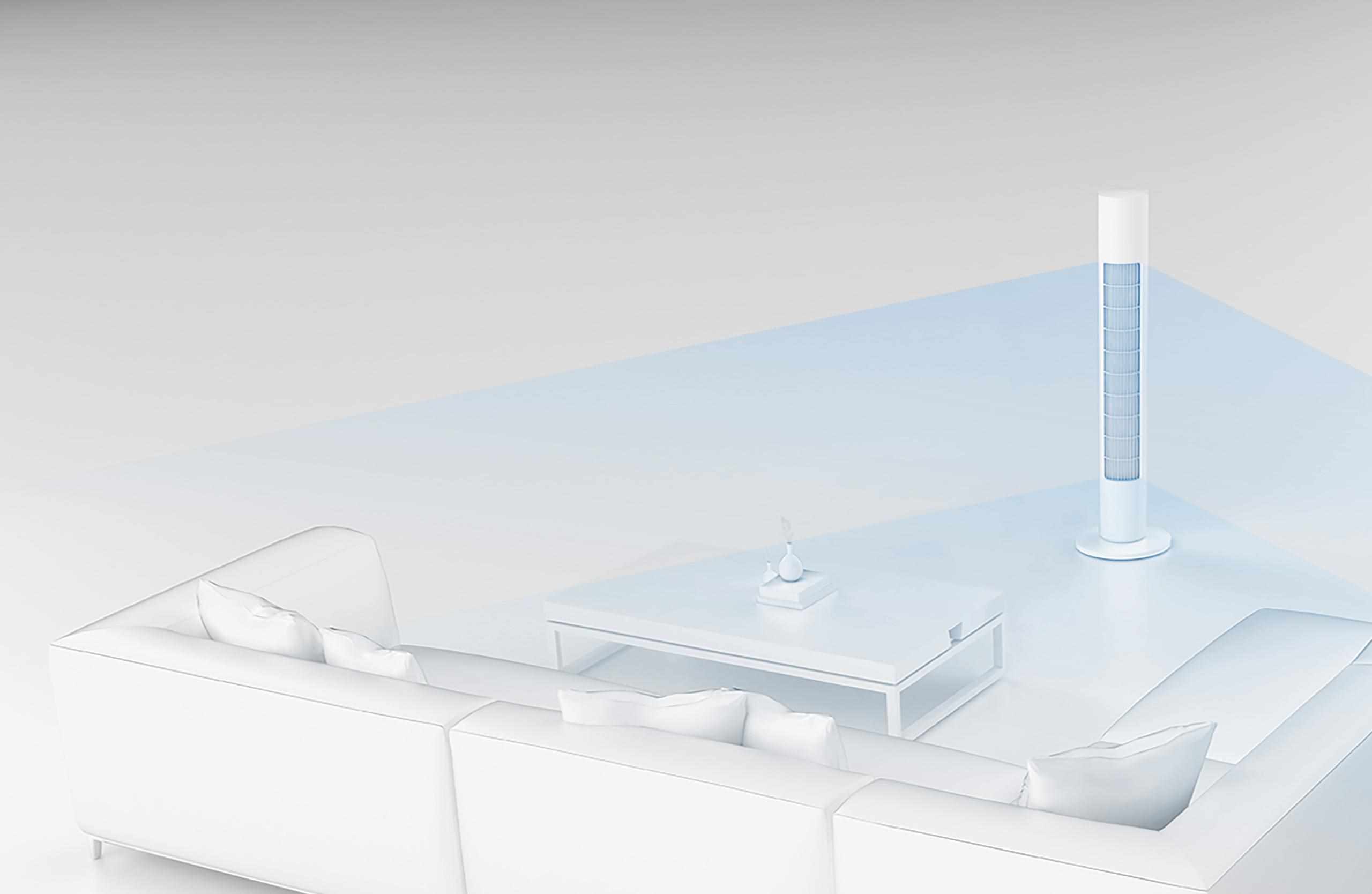 Obr. Trojrozměrná ventilace s mimořádně širokým úhlem záběru 150° 1616528e