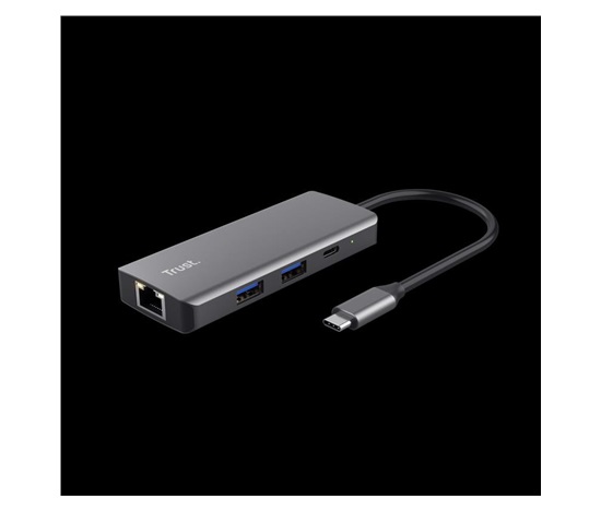 TRUST adaptér DALYX, 6-in-1 USB-C Multi-Port Adapter