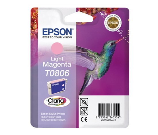 Atramentová tyčinka EPSON CLARIA Stylus photo "Hummingbird" R265/ RX560/ R360 - svetlo purpurová