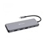 VERBATIM Hub USB-C Pro Multiport 13 Port, 6x USB-A, 2x USB-C, 2x HDMI, DP, RJ45, 3.5mm Jack audio, šedá