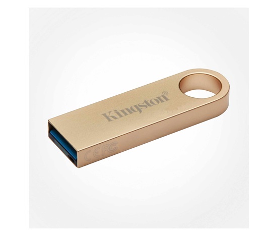 Kingston 64GB DataTraveler DTSE9, 3. Generace, USB 3.2, zlatá