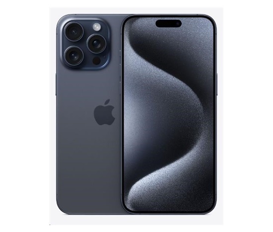 APPLE iPhone 15 Pro Max 256 GB Blue Titanium / rozbaleno