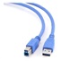 Kábel USB GEMBIRD 3.0 Kábel A-B 1,8 m (modrý)