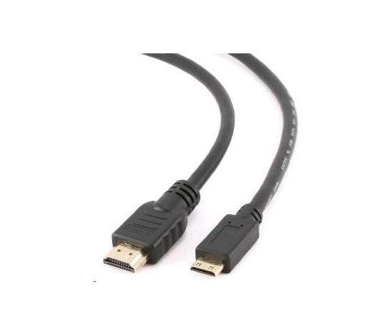 GEMBIRD HDMI na HDMI mini 1,8 m kábel (v1.4, pozlátené kontakty, tienené)