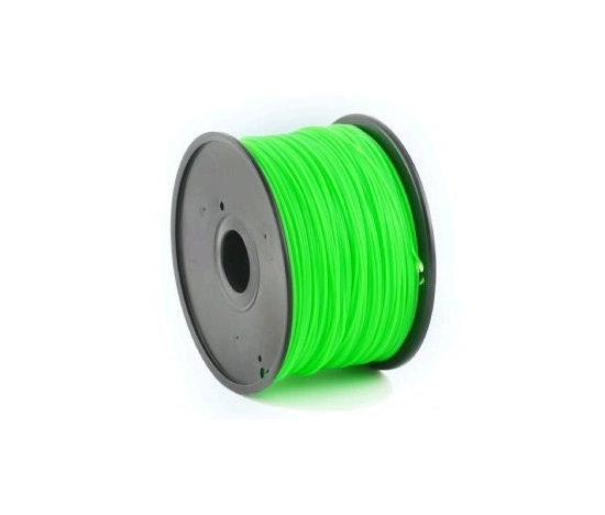 GEMBIRD Tlačová struna (vlákno) ABS, 1,75 mm, 1 kg, zelená