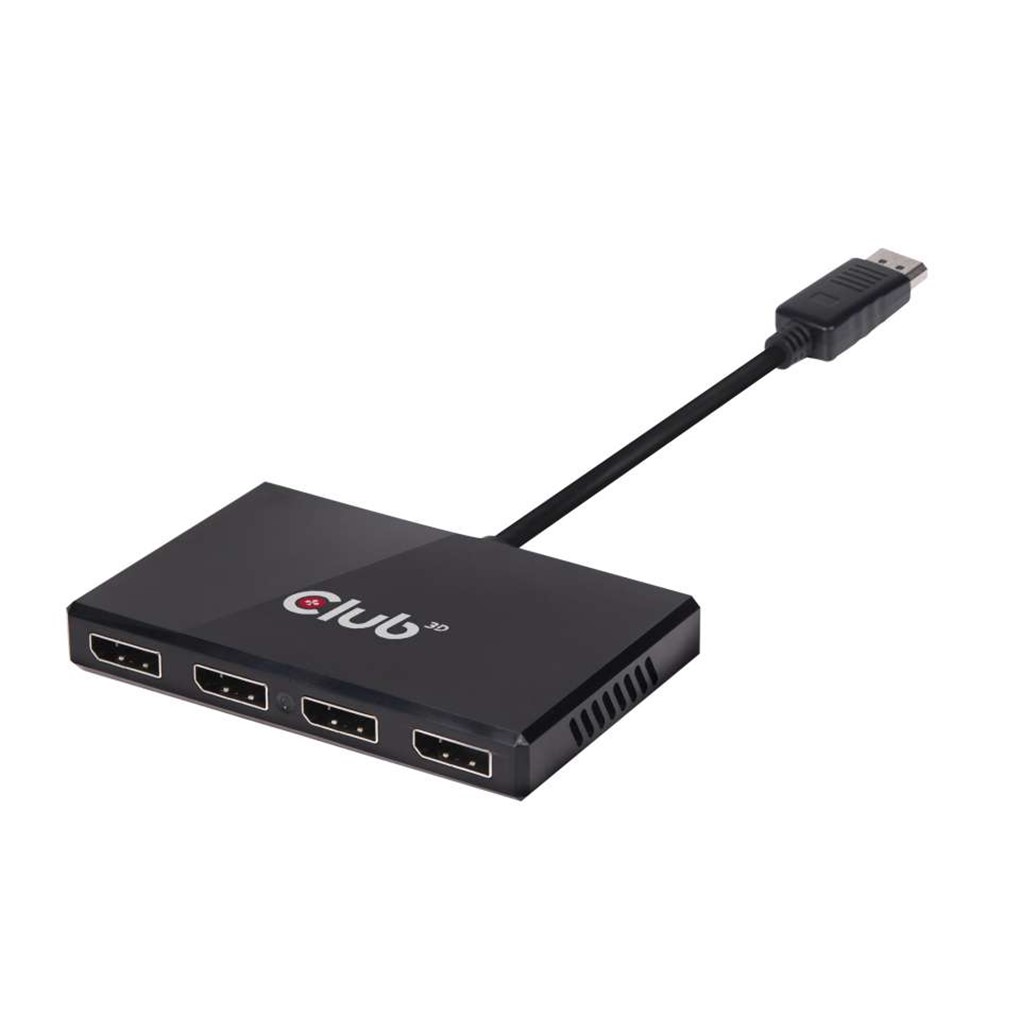 Obr. Club-3D MST HUB 1X DP TO 4X DP 875187a