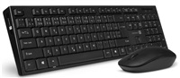 CONNECT IT Combo bezdrátová černá klávesnice  myš, CZ  SK layout