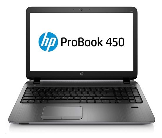 HP ProBook 450 G2 i3-5010U 15.6 FHD CAM, 4GB, 120GB m.2 SSD+volný slot 2.5", DVDRW, FpR, Backlit keyb,WiFi ac, BT, Win10
