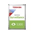 TOSHIBA HDD S300 Surveillance (CMR) 4TB, SATA III, 7200 otáčok za minútu, 128MB cache, 3,5", BULK