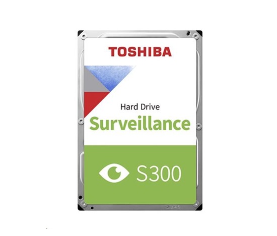 TOSHIBA HDD S300 PRO Surveillance (CMR) 10TB, SATA III, 7200 otáčok za minútu, 256MB cache, 3,5", BULK