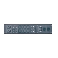 APC Service Bypass Panel - 230V, 50A, BBM, IEC320 C20/HW vstup, IEC-320 výstup - (2) C19 (8) C13