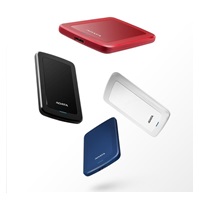 Externý pevný disk ADATA 1TB 2,5" USB 3.1 HV300, biely