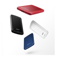 Externý pevný disk ADATA 1TB 2,5" USB 3.1 HV300, červená