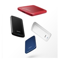 Externý pevný disk ADATA 2TB 2,5" USB 3.1 HV300, čierna