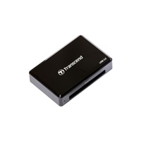 Čítačka kariet TRANSCEND RDF2, USB 3.0, čierna