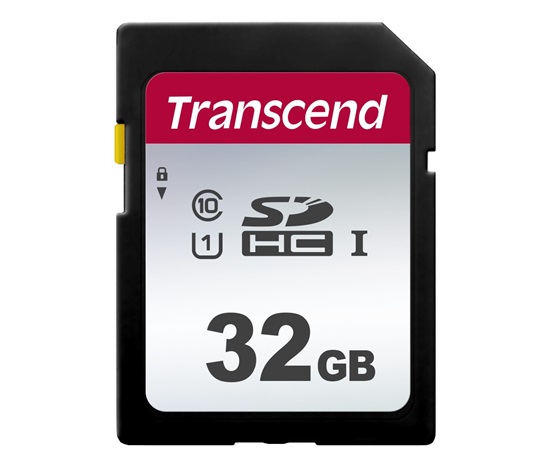 Karta TRANSCEND SDHC 32GB 300S, UHS-I U1 (R:100/W:25 MB/s)