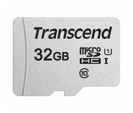 Karta TRANSCEND MicroSDHC 32GB 300S, UHS-I U1, bez adaptéra