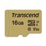 Karta TRANSCEND MicroSDHC 16GB 500S, UHS-I U3 V30 + adaptér