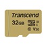 Karta TRANSCEND MicroSDHC 32GB 500S, UHS-I U3 V30 + adaptér