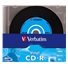 VERBATIM CD-R(10-Pack)Slim/Vinyl/DLP/52x/700MB