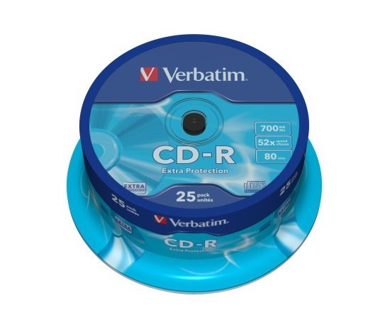 VERBATIM CD-R(25-Pack)Spindle/Extra Protection/DL/52x/700MB