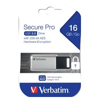 VERBATIM Secure Data Pro USB disk 16 GB (PC a MAC)