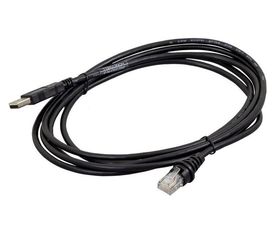 Kábel USB spoločnosti Honeywell pre zariadenia Quantum, Orbit, Horizon, čierny