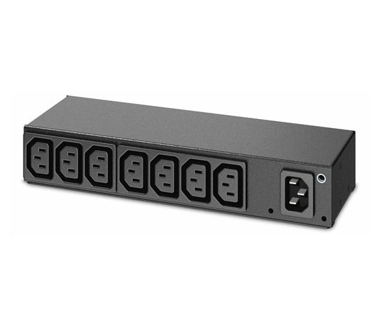 APC Rack PDU, Basic, 0U/1U, 120-240V/15A, 220-240V/10A, (8) C13, IEC-320 C14