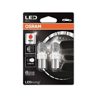OSRAM autožárovka "P21W" LEDriving® Premium 12V 2W BA15s červená (Blistr 2ks)