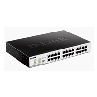 D-Link DGS-1024D 24-portový 10/100/1000 gigabitový stolný/pozemný prepínač