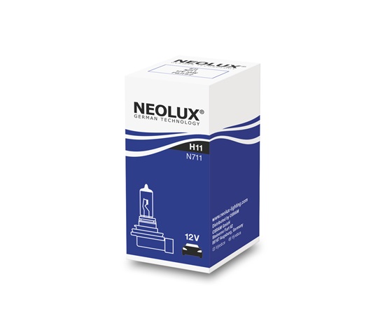 NEOLUX autožárovka H11 STANDARD 12V 55W PGJ19-2 (Krabička 1ks)