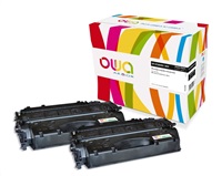 OWA Armor toner pre HP Color Laserjet Pro 400 M401, M425, 2x6900 strán, CF280XD, čierna/čierna