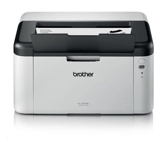 BROTHER tiskárna laserová mono HL-1223WE - A4, 21ppm, 2400x600, 32MB, GDI, USB 2.0, WIFI, 150l, startovací toner 1500str