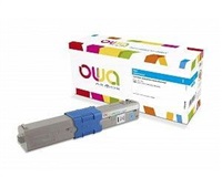 OWA Armor toner pre OKI C301, C321, MC332, MC342, 1500p, 44973535, modrá/kyanová