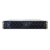 CHIEFTEC Rackmount 2U ATX, UNC-210T-B-U3, 400W, čierna, USB 3.