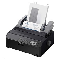 Ihličková tlačiareň EPSON LQ-590IIN, A3, 24 ihiel, vysoká rýchlosť návrhu 550 znakov/s, 1+6 kópií, USB 2.0, ETHERNET