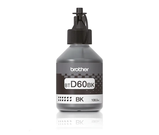 BROTHER INK BT-D60BK čierna pre T310, T510W, T710W, T910 cca 6000 strán, bez pigmentu