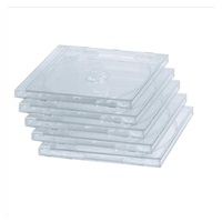 Náhradné puzdro na CD Hama, priehľadné, 5 ks