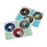 Fólia Hama na 6 CD/DVD, DIN A4, balenie po 10 ks