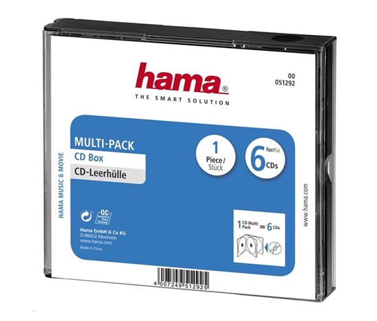 Hama multipack pre 6 CD, 1 ks