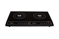 Orava VP-40i indukční dvouplotýnka, 3500 W, LED displej, časovač, 8 úrovní výkonu, 18 dB, černá